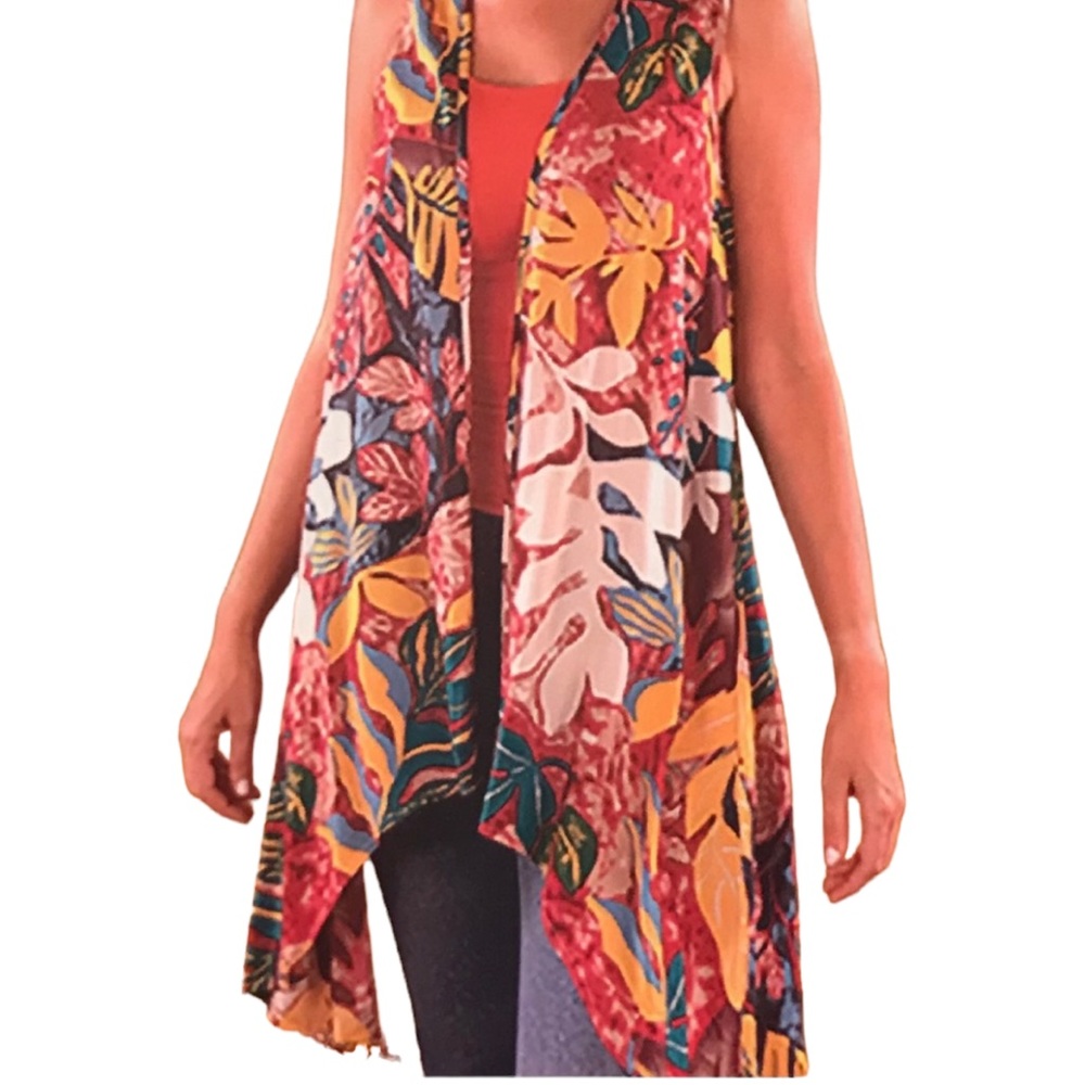 NWT.  Cardigan by Sacred Threads.  TURQ.  220117C